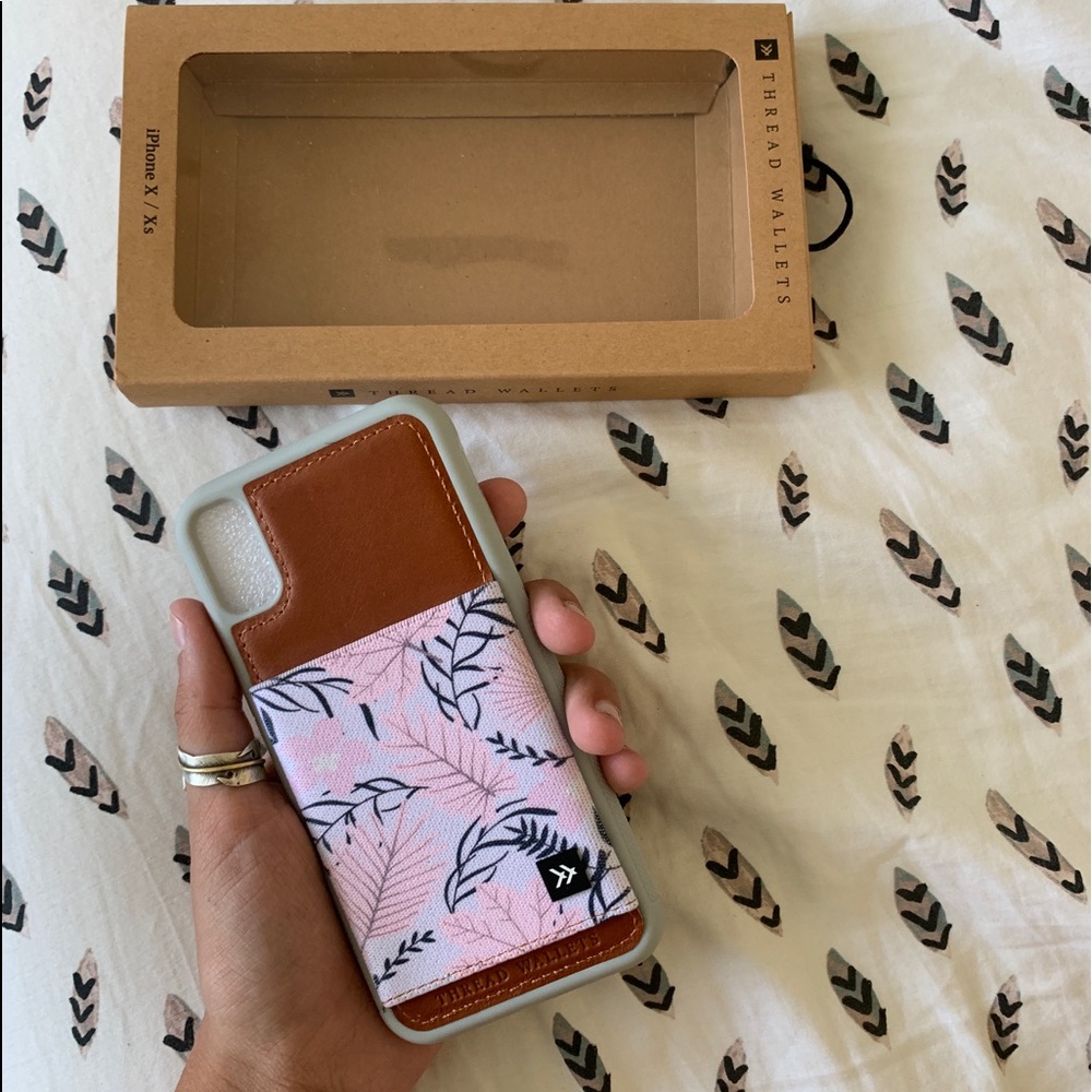 BRAND NEW thread wallet phone case